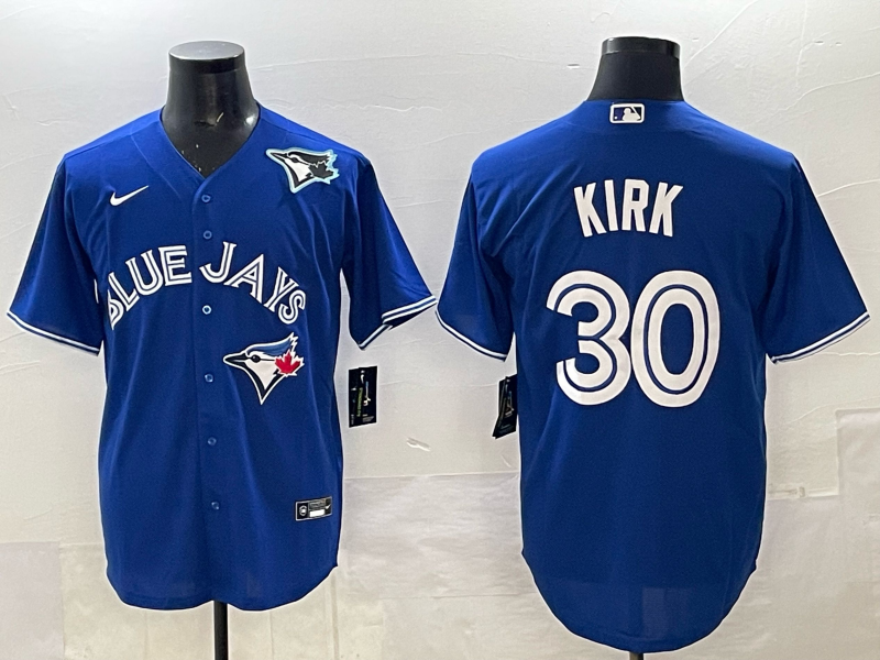 Men Toronto Blue Jays #30 Kirk blue Nike MLB 2025 Jersey 001